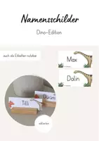 Vorschau - Arbeitsblätter - Dinoklasse Classroom Management - Materialpaket (Dino Edition) - Seite 1