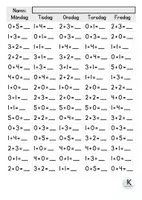 förhandsvisning - Addition 0-5 - sida 1