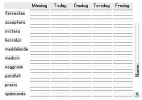 förhandsvisning - Svårstavade ord - sida 3
