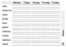 förhandsvisning - Rymden - sida 1