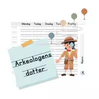 förhandsvisning - Arkeologens dotter - försättsblad