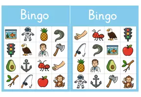Vorschau - Fördermaterial/Inklusion - Materialpaket: Bingo (Buchstaben) - Seite 3