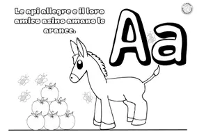 Vorschau - Mal- und Bastelvorlagen - ABC-Ausmalblätter (Italienisch) ! - Seite 2