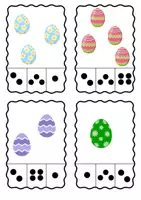 Aperçu - Jeux - Cartes à pinces de Pâques - Page de couverture