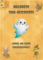 Vorschau - Stationenlernen - Halloween Yoga- Geschichte 2. Auflage - Deckblatt
