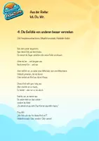 Vorschau - Arbeitsblätter - Ich. Du. Wir. 4 Die Gefühle von anderen besser verstehen. - Seite 1