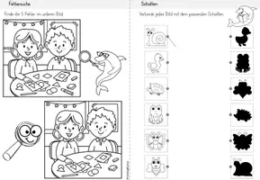 Vorschau - Arbeitsblätter - Einschulungsheft Delfin (Delfinklasse - Einschulung) - Seite 3