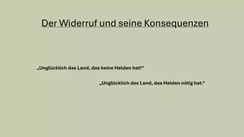 Vorschau - Arbeitsblätter - Der Widerruf und seine Konsequenzen - Dialoganalyse Galilei und Sagredo Bild 14 Bertolt Brecht "Leben des Galilei" - Seite 2