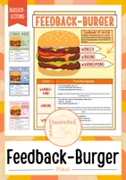 Vorschau - Poster - Feedback-Burger — Plakat für den Klassenraum - Deckblatt