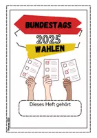 Vorschau - Arbeitsblätter - Politik - Bundestagswahl | Geheft mit Parteiprogramm | WiB GPG - Seite 1