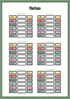 Vorschau - Arbeitsblätter - Verben konjugieren - Personalformen der regelmäßigen Verben - Seite 3
