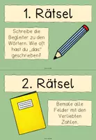 Vorschau - Arbeitsblätter - Escape Room Schulanfang 2. Klasse (Mathe & Deutsch) - Seite 3