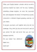 Vorschau - Arbeitsblätter - English Speaking Countries Escape Room (Englisch) - Seite 2