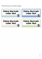 Vorschau - Poster - Mutmacher Murmeln | Kärtchen für den Schulstart - Seite 3