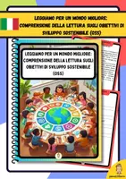 anteprima - Esercizi - Leggiamo per un mondo migliore comprensione della lettura sugli Obiettivi di Sviluppo Sostenibile (OSS) - Pagina di copertina