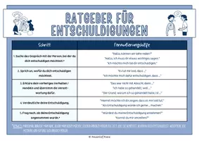 Vorschau - Poster - Sorry-Guide — Plakat für den Klassenraum - Seite 3