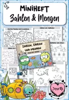 Vorschau - Arbeitsblätter - Zahlen, Zählen & Mengen | Miniheft | Mathe Klasse 1 - Deckblatt