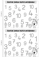 Vorschau - Arbeitsblätter - Zahlen, Zählen & Mengen | Miniheft | Mathe Klasse 1 - Seite 3