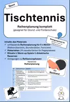 Vorschau - Unterrichtsreihen - Tischtennis für Grund- und Förderschule (komplette Reihenplanung) - Deckblatt