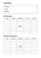 Vista previa - Para docentes: organización, planificación y formación - Cuaderno del profe y planner semanal con agenda 2 en 1 - página 2