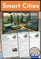Vorschau - Arbeitsblätter - Smart Cities - Arbeitsblätter zu nachhaltiger Stadtentwicklung mit Lösungen - Erdkunde Klasse 9/10 - Deckblatt