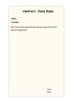 Vorschau - Arbeitsblätter - Classrooom Rules- Klassenregeln in Englisch Sek I - Seite 1