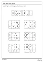 Vorschau - Arbeitsblätter - Domino Rätsel – Ein Rätsel mit klassischen Dominosteinen - Seite 3