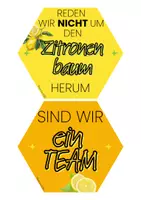 Vorschau - Mal- und Bastelvorlagen - Zitrone | Türdeko | Motivation - Seite 3