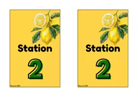 Vorschau - Bildkarten - Zitrone | Schilder | Stationen - Seite 2