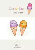 Vorschau - Aufgabenkarten - Materialpaket Candybar: Addition und Subtraktion ZR 1000 - Seite 1