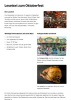 Vorschau - Stundenentwürfe - Oktoberfest – Arbeitsblätter A1 - Seite 2