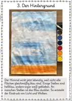 Vorschau - Mal- und Bastelvorlagen - Kunst Herbst Tiere im Herbstlaub fertige Kunststunde - Seite 3