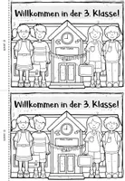 Vorschau - Arbeitsblätter - Willkommen in der dritten Klasse | Miniheft | mit Sommerferien-Reflexion - Seite 2