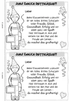 Vorschau - Arbeitsblätter - Willkommen in der dritten Klasse | Miniheft | mit Sommerferien-Reflexion - Seite 3