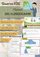 Vorschau - Arbeitsblätter - Asien - Klimadiagramm | Flipbook | Erdkunde | GPG - Deckblatt
