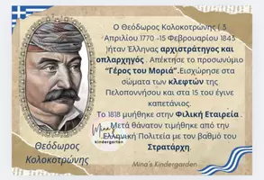 Προεπισκόπηση - Υποστηρικτικό υλικό / Ειδική αγωγή - ΟΙ ΗΡΩΕΣ ΚΑΙ ΟΙ ΗΡΩΙΔΕΣ ΤΗΣ ΕΛΛΗΝΙΚΗΣ ΕΠΑΝΑΣΤΑΣΗΣ ΤΟΥ 1821-Νηπιαγωγείο/Δημοτικό - Σελίδα 1