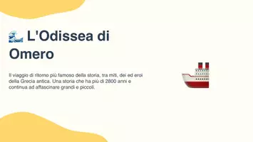 anteprima - Presentazioni / Lavagne - L'Odissea: Un viaggio epico nel mito greco - Presentazione - Pagina 2