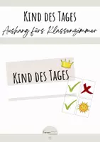 Vorschau - Poster - Kind des Tages - Aushang Klassenzimmer - Deckblatt