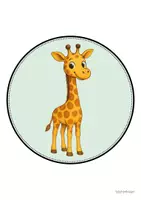 Vorschau - Mal- und Bastelvorlagen - Materialpaket - Dekoration für die Giraffenklasse - Seite 3