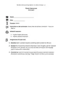 Vorschau - Klassenarbeiten - Nigeria Klausur - "Dream Count" inkl. 3 Versionen, EWH & editierbar - Seite 1