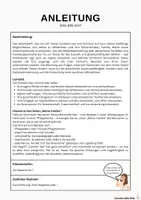 Vorschau - Arbeitsblätter - Selbstreflexion: Das bin ich - Familie, Hobbies, Werte, Zukunft - Seite 1