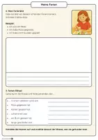 Vorschau - Arbeitsblätter - Meine Ferien – Arbeitsblatt Deutsch (DaZ / DaF) – Lesen, Schreiben, Sprechen - Seite 2