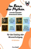 Vorschau - Spiele - Zuordnungsspiel Griechische Götter - Im Bann der Mythen - Deutsch Geschichte - Deckblatt