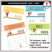 förhandsvisning - Kalender 2025/2026 - försättsblad