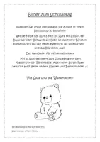 Vorschau - Mal- und Bastelvorlagen - Klassentier Bär Rumi / Bärenklasse Ausmalbilder - Seite 1
