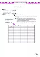Aperçu - Outils du professeur - Nouveaux programmes CM1 Grille de suivi - Page 2