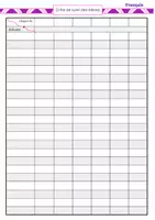 Aperçu - Outils du professeur - Nouveaux programmes CM1 Grille de suivi - Page 3