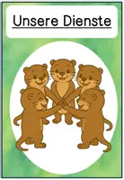 Vorschau - Bildkarten - Klassendienste Otterklasse Klassentier Otter - Seite 3