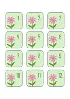 Voorbeeld - Klasnummers thema bloem - Pagina 2