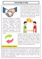 Vorschau - Arbeitsblätter - Verträge im Alltag: Kaufvertrag, Online-Bestellung, Widerrufsrecht, schlüssiges Handeln - Seite 2